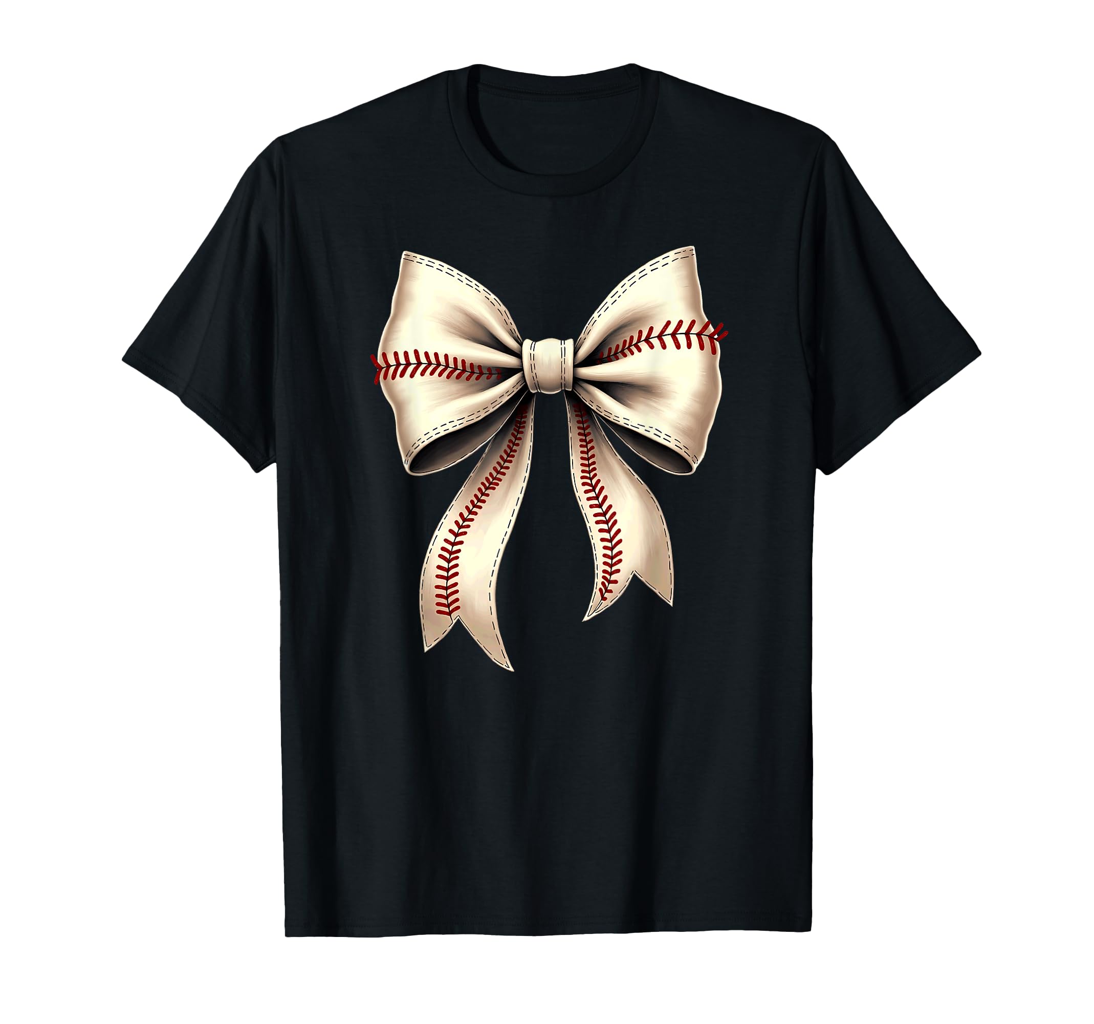 Baseball Coquette Bow Mommy T-Shirt - Trendy Graphic Men Women - T-Shirt, Sweatshirt, Hoodie
