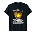 Softball Dad Like Baseball Dad Bigger T-Shirt - Novelty Apparel Men Women - T-Shirt, Sweatshirt, Hoodie