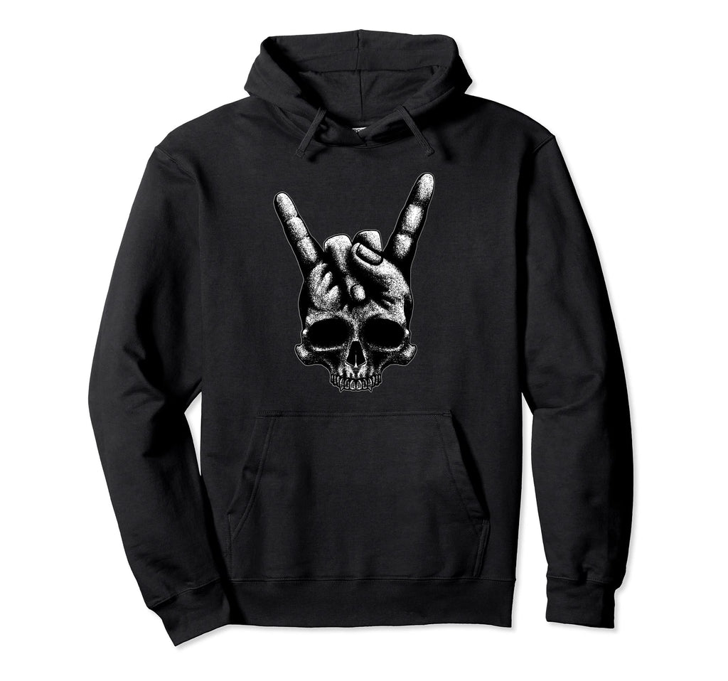 Downtown Aesthetic Punk Skull Y2K Hoodie - Custom Art Print Men Women - T-Shirt, Sweatshirt, Hoodie
