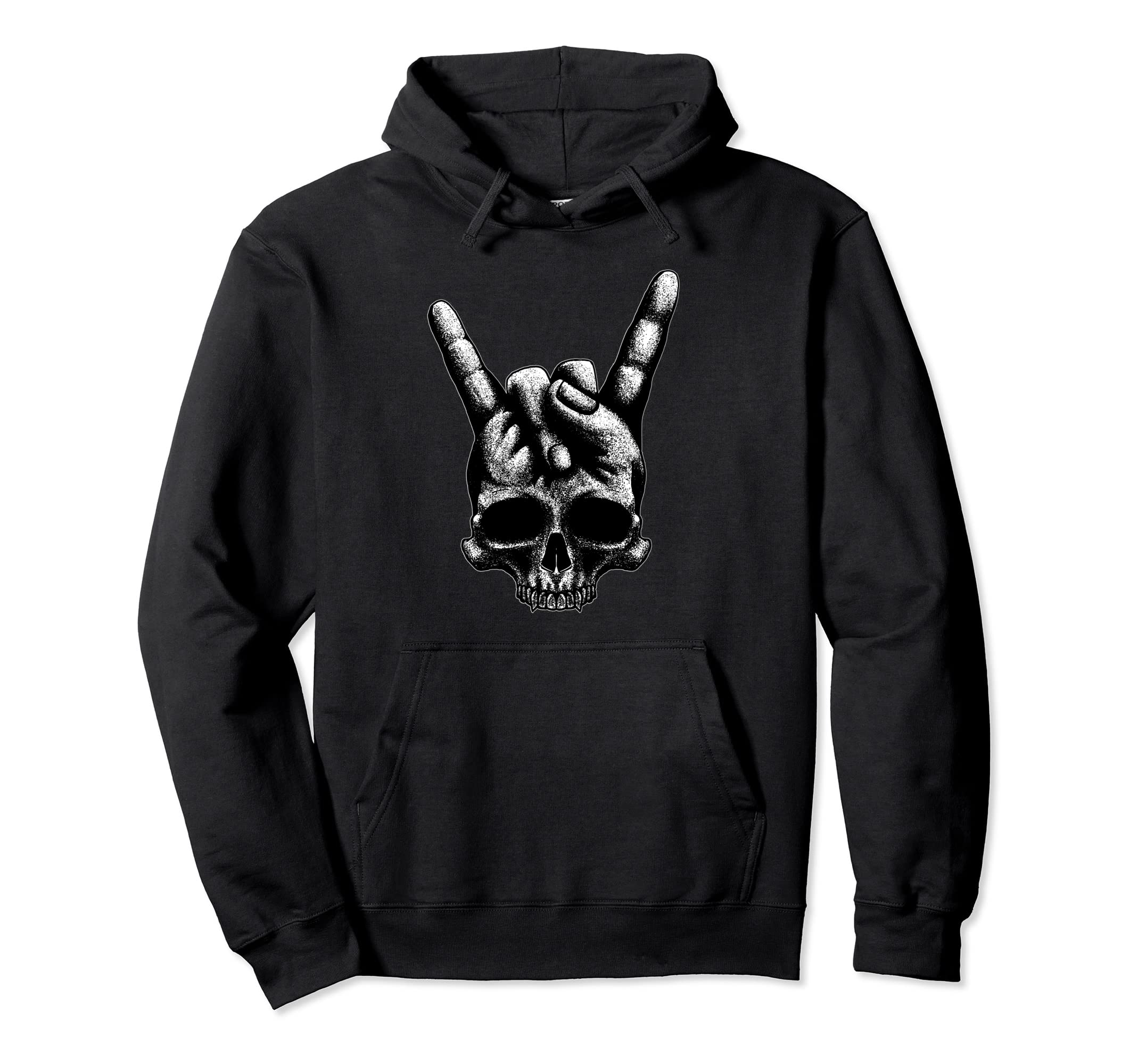 Downtown Aesthetic Punk Skull Y2K Hoodie - Custom Art Print Men Women - T-Shirt, Sweatshirt, Hoodie