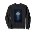 Gothic Cross Grunge Aesthetic Y2K Goth Sweatshirt - Trendy Graphic Unisex - T-Shirt, Sweatshirt, Hoodie