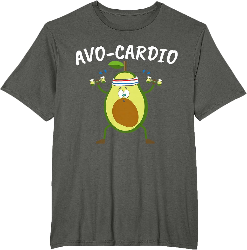 Avocado Graphic Avo Cardio - Adult & Kids T-Shirts, Sweatshirts & Hoodies apparel design preview 1
