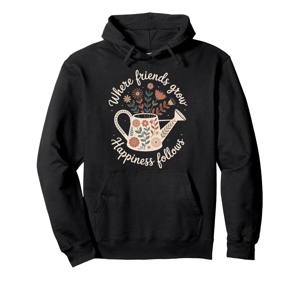 Garden Friends Boho Wildflower Can Hoodie - Streetwear Style for Adults - T-Shirt, Sweatshirt, Hoodie