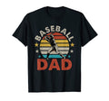Mens Baseball Dad Baseball T Ball Dad T-Shirt - Trendy Graphic for Adults - T-Shirt, Sweatshirt, Hoodie