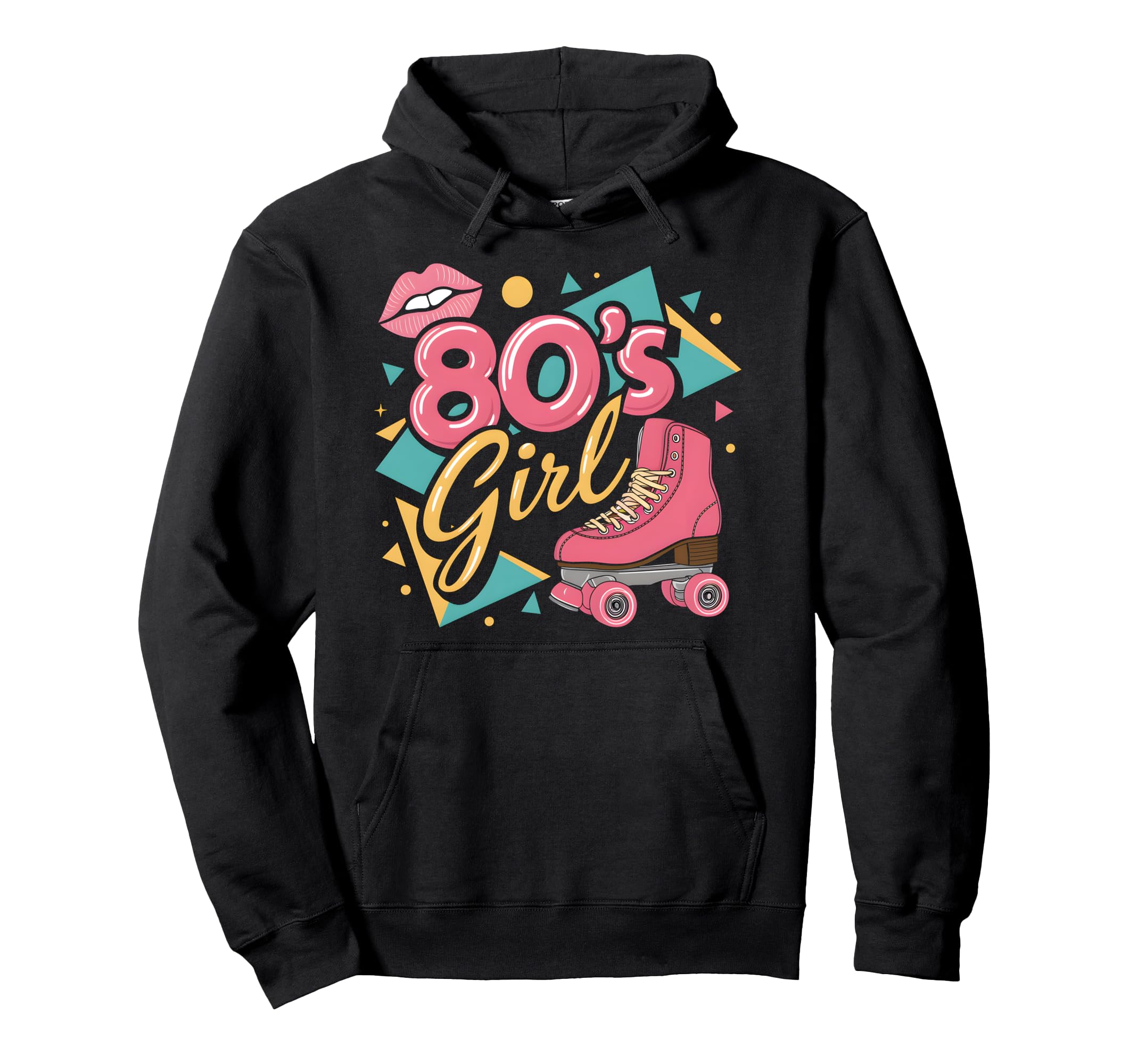 80S Roller Skate Vibes 80S Hoodie - Unique Graphic for Adults - T-Shirt, Sweatshirt, Hoodie