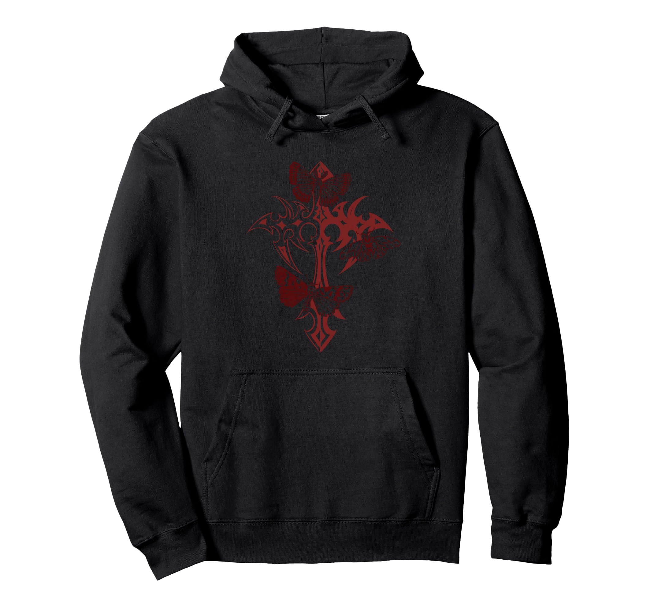 Y2K Mall Trad Goth Grunge Aesthetic Hoodie - Custom Art Print for Adults - T-Shirt, Sweatshirt, Hoodie