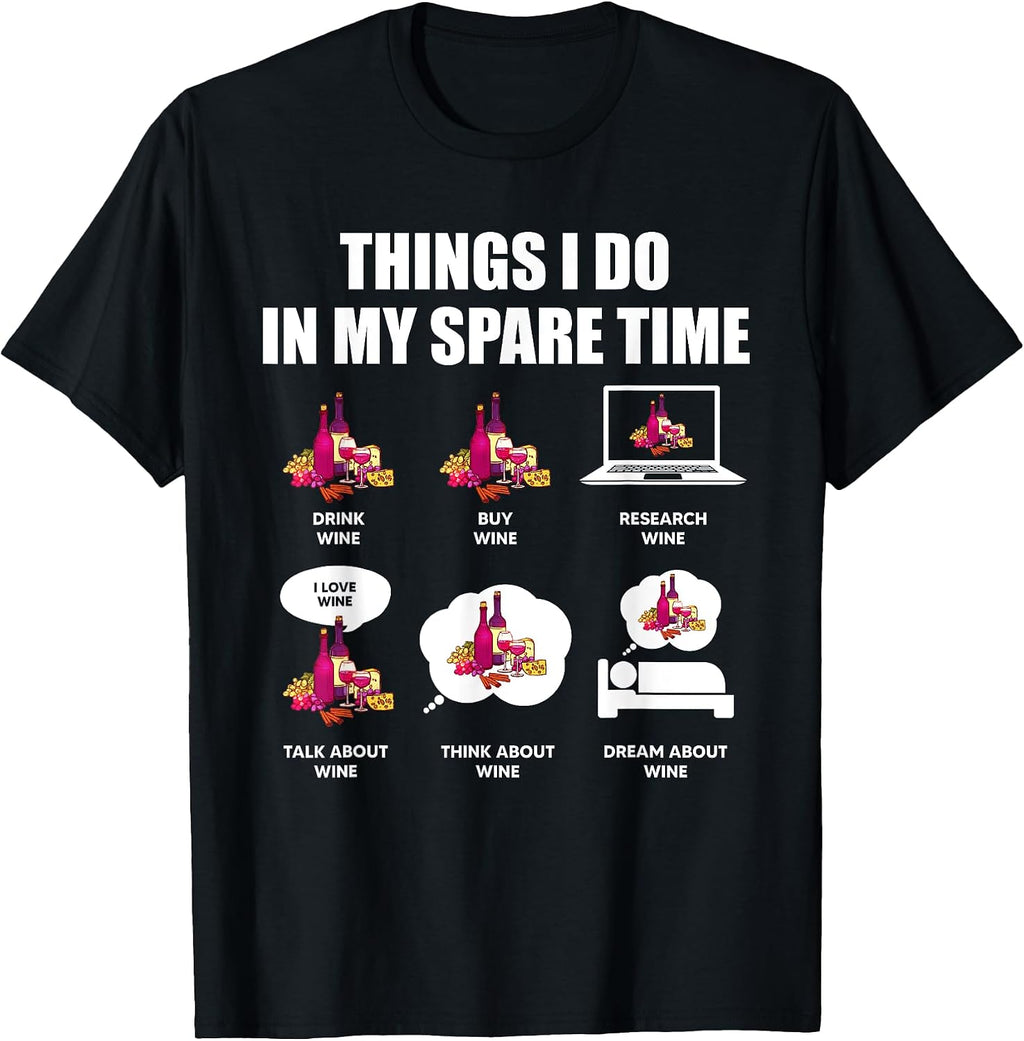 Funny Hobby In My Spare Time Meme - Adult & Kids T-Shirts, Sweatshirts & Hoodies apparel design preview 1