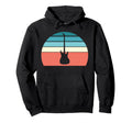 Guitar Sunset Rock Music Festival Hoodie - Minimalist Print for Adults - T-Shirt, Sweatshirt, Hoodie