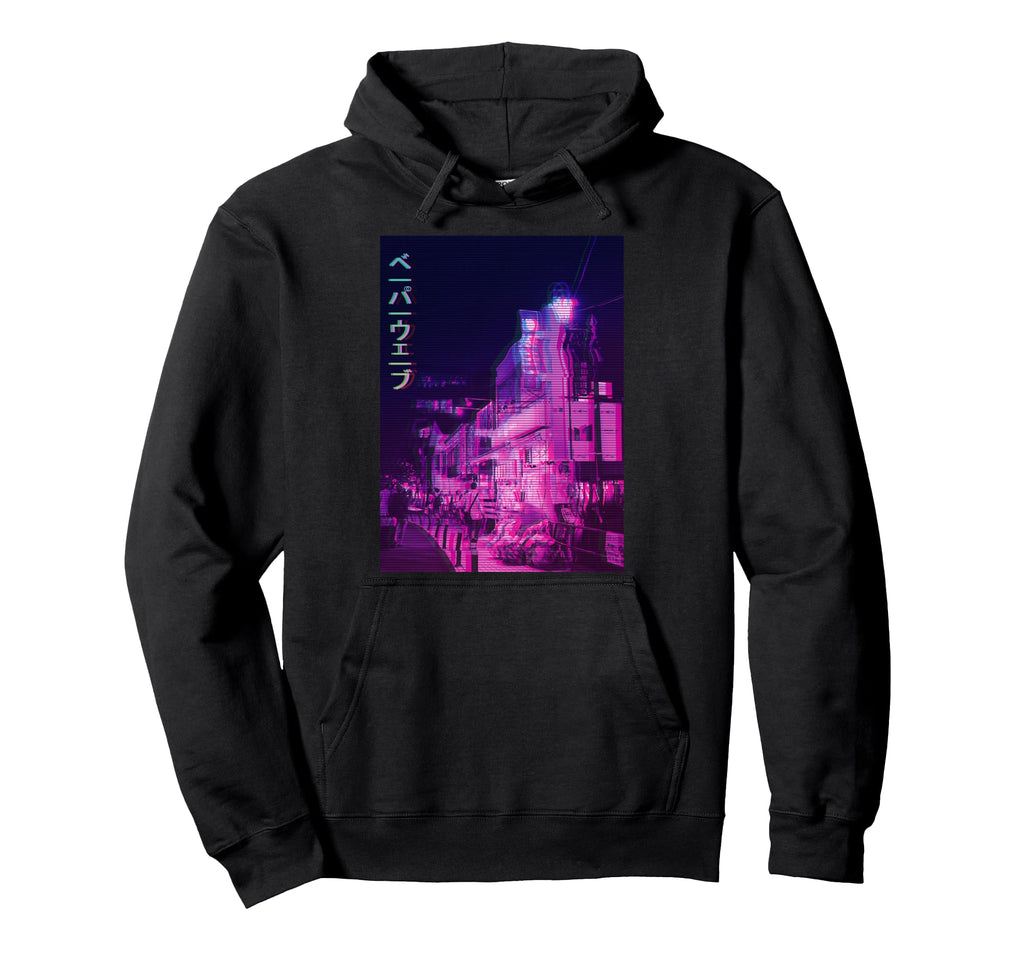 Aesthetic Vaporwave Japan 80S 90S Hoodie - Aesthetic Graphic Men Women - T-Shirt, Sweatshirt, Hoodie