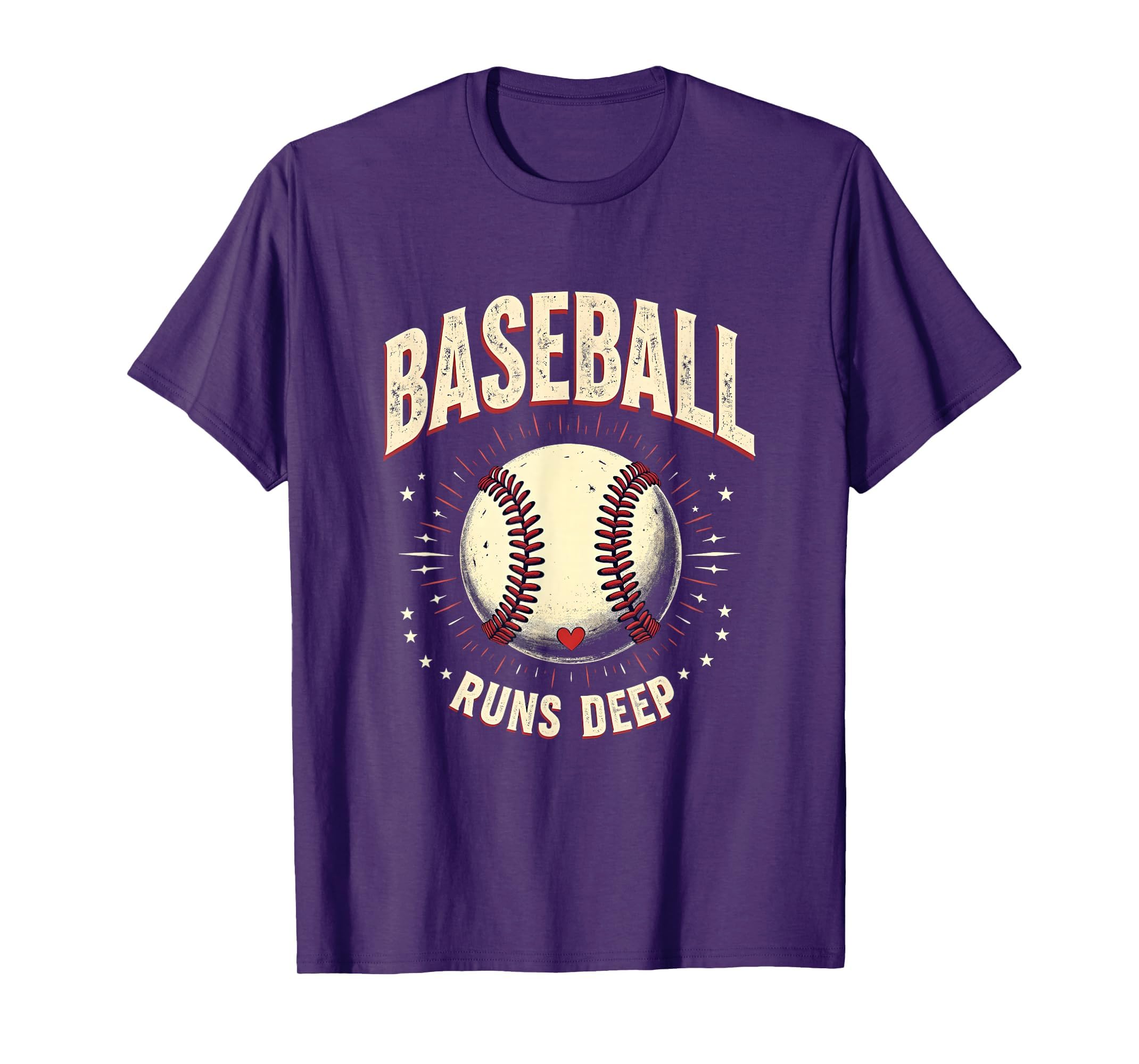 Baseball Runs Deep Mom T-Shirt - Minimalist Print Unisex - T-Shirt, Sweatshirt, Hoodie