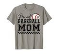 Proud Baseball Mom Sports Mothers Day T-Shirt - Streetwear Style Men Women - T-Shirt, Sweatshirt, Hoodie