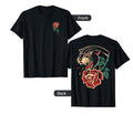 Panther Rose Traditional Tattoo Artist T-Shirt - Novelty Apparel Unisex - T-Shirt, Sweatshirt, Hoodie