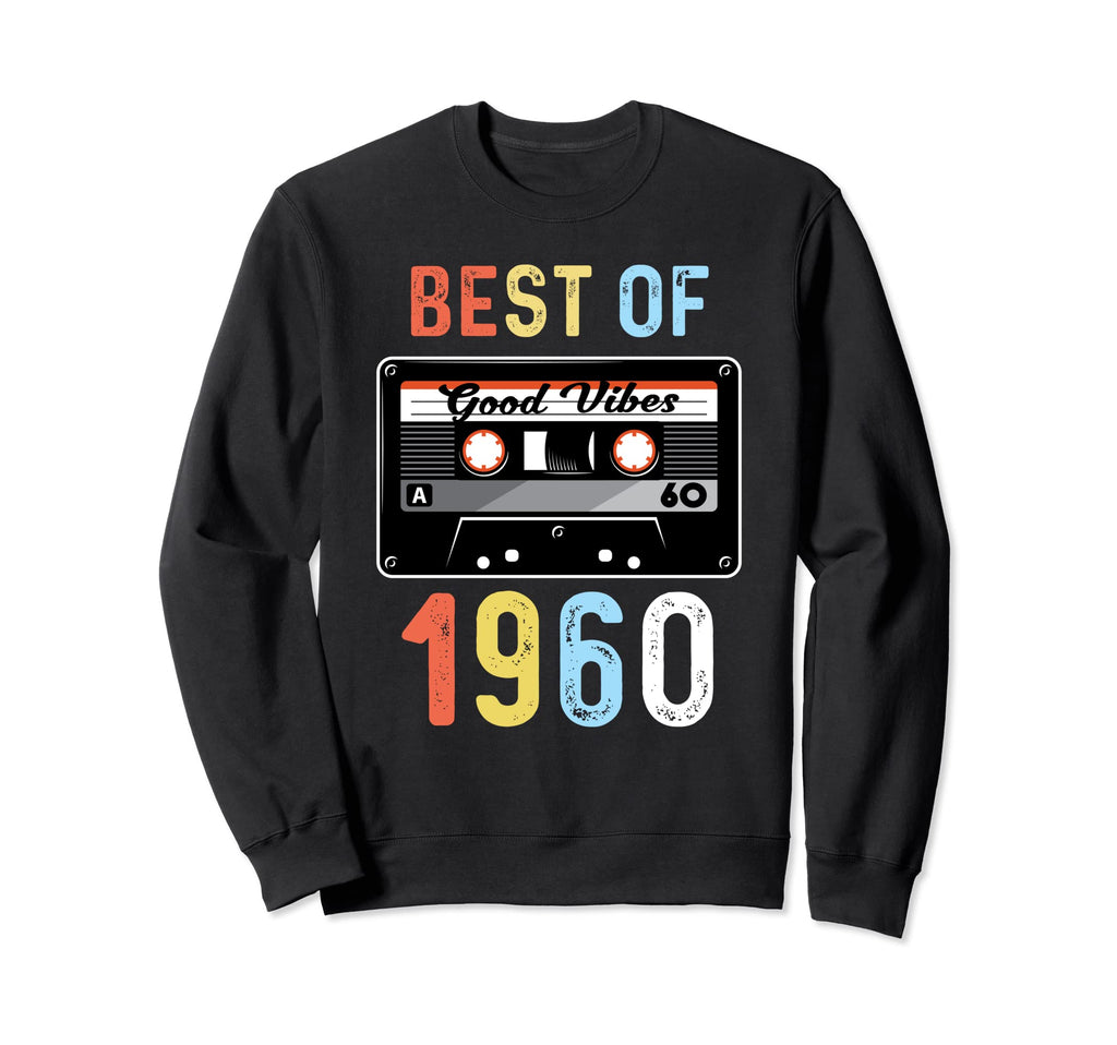 Best 1960 Cassette Tape Sweatshirt - Graphic Print Men Women - T-Shirt, Sweatshirt, Hoodie