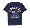 Hawaii Lacrosse Aloha State Flag Lax T-Shirt - Streetwear Style for Adults - T-Shirt, Sweatshirt, Hoodie