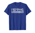 Memphis Tennessee Weathered Stripe T-Shirt - Trendy Graphic Men Women - T-Shirt, Sweatshirt, Hoodie
