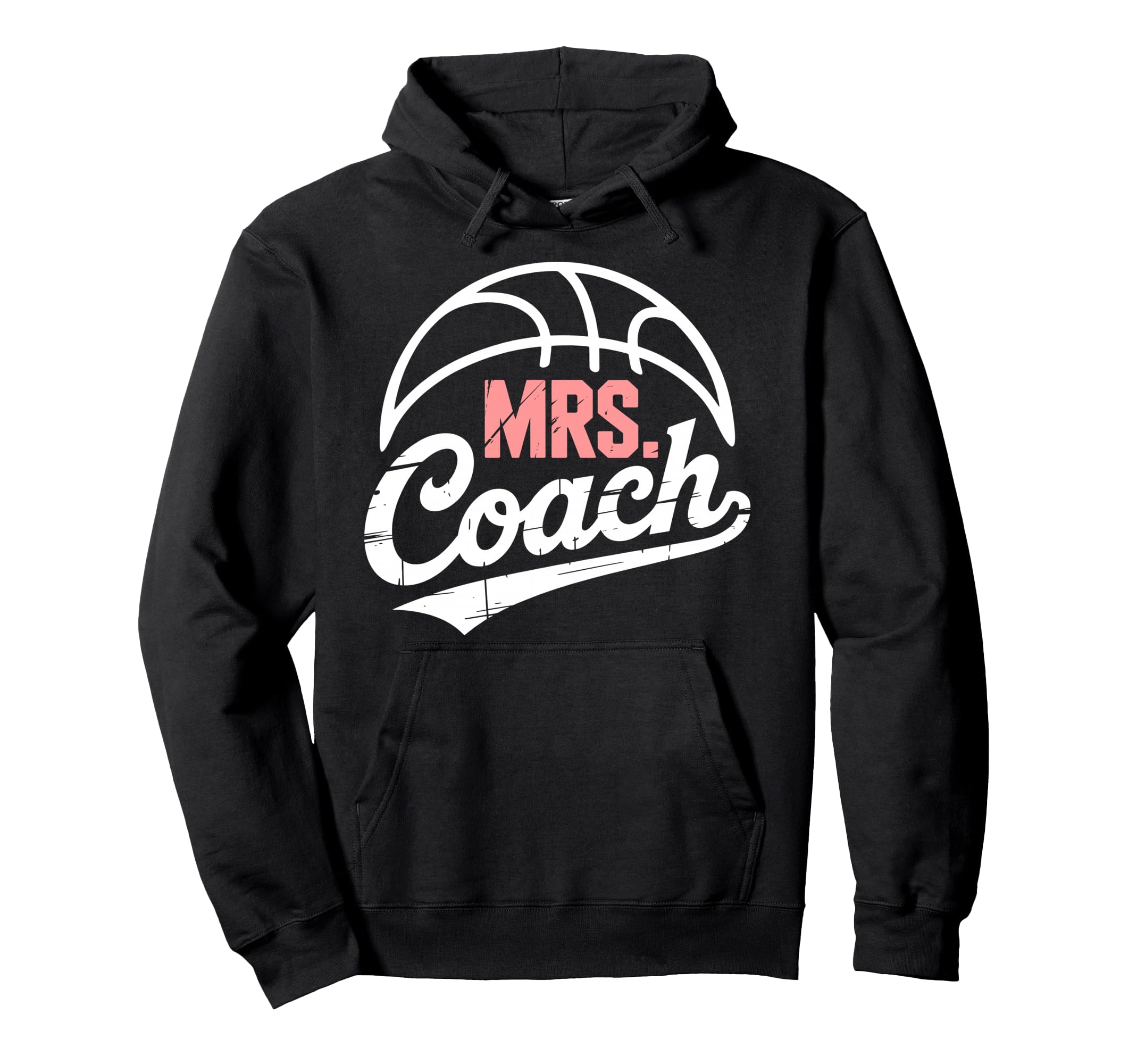 Mrs Coach Funny Football Basketball Hoodie - Trendy Graphic Unisex - T-Shirt, Sweatshirt, Hoodie
