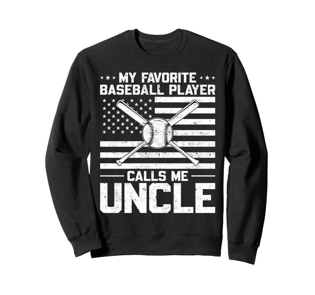 My Favorite Baseball Player Sweatshirt - Casual Everyday Wear for Adults - T-Shirt, Sweatshirt, Hoodie