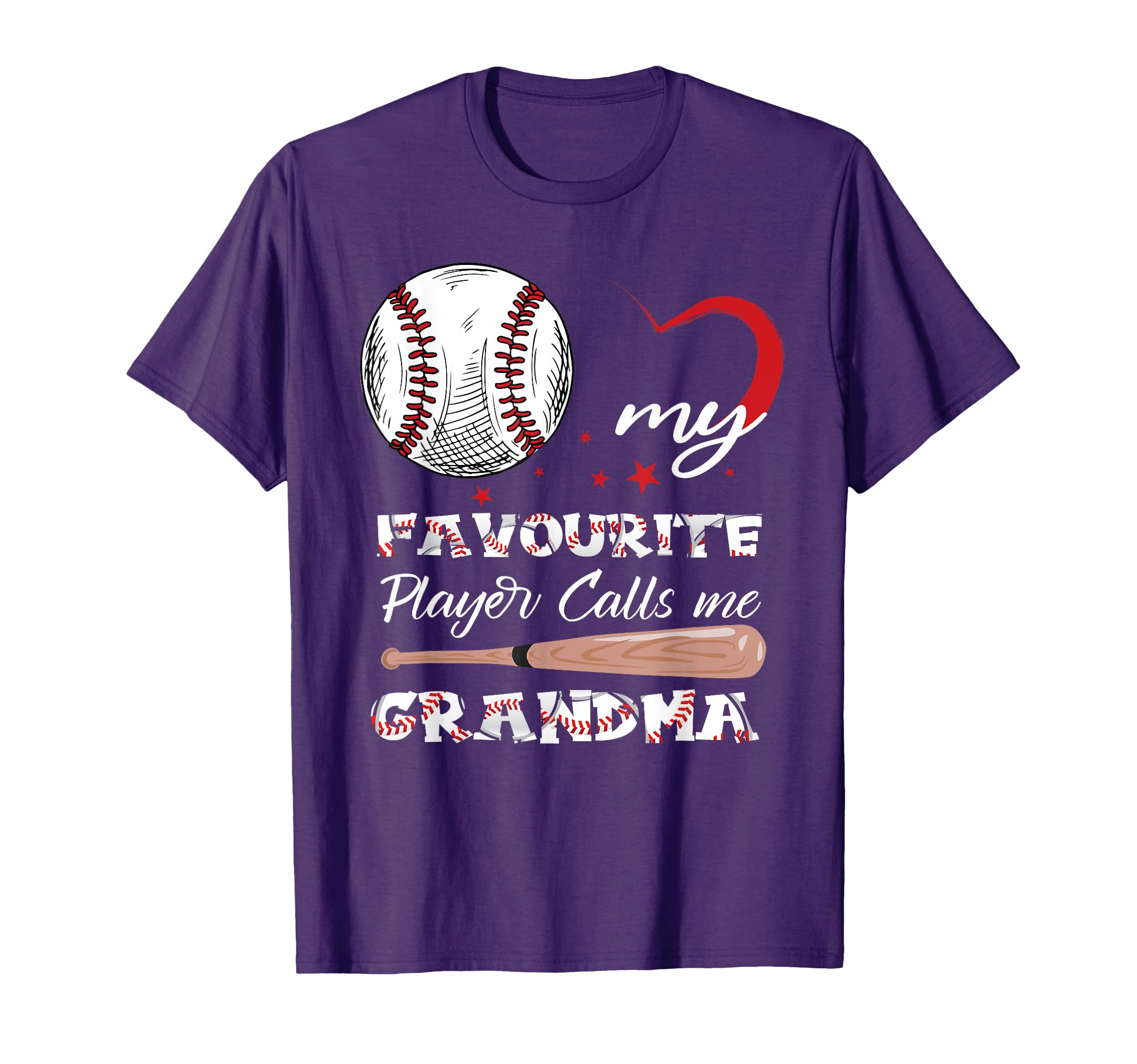 My Favorite Player Calls Me Grandma T-Shirt - Aesthetic Graphic Unisex - T-Shirt, Sweatshirt, Hoodie