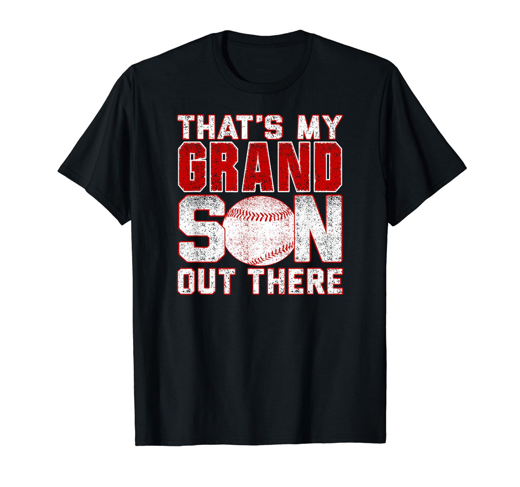 Thats My Grandson Out There Baseball Mimi T-Shirt - Graphic Print Unisex - T-Shirt, Sweatshirt, Hoodie