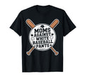 Funny Baseball Mom Moms Against White T-Shirt - Streetwear Style Unisex - T-Shirt, Sweatshirt, Hoodie