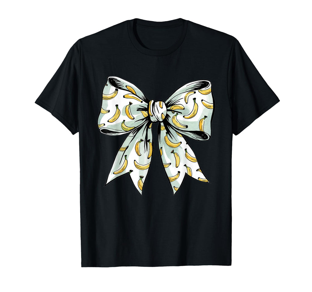 Banana Squad Coquette Bow Banana T-Shirt - Streetwear Style Men Women - T-Shirt, Sweatshirt, Hoodie
