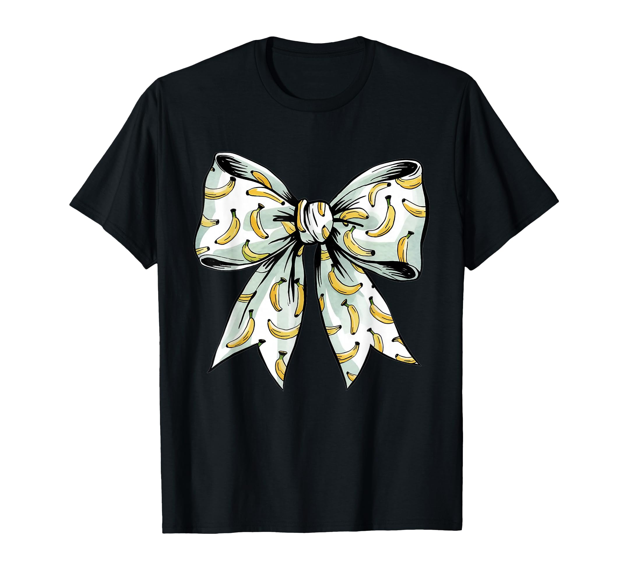Banana Squad Coquette Bow Banana T-Shirt - Streetwear Style Men Women - T-Shirt, Sweatshirt, Hoodie