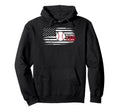 Usa American Baseball Dad Fathers Hoodie - Casual Everyday Wear for Adults - T-Shirt, Sweatshirt, Hoodie