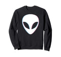 Alien Vaporwave Pastel Goth Sweatshirt - Minimalist Print Men Women - T-Shirt, Sweatshirt, Hoodie