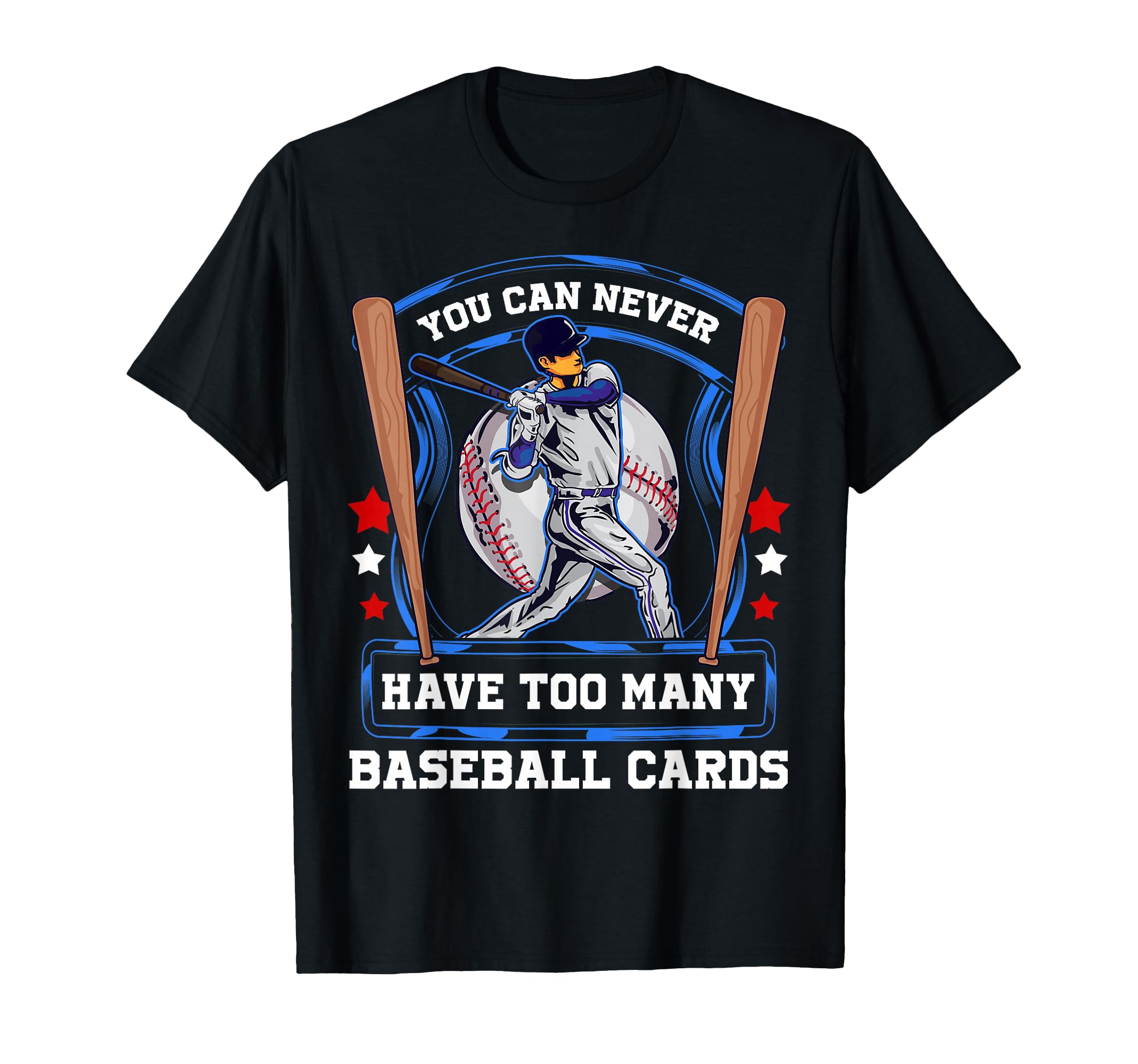 Baseball Cards T-Shirt - Graphic Print for Adults - T-Shirt, Sweatshirt, Hoodie