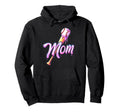 Baseball Drip Mom Tie Dye Baseball Hoodie - Minimalist Print for Adults - T-Shirt, Sweatshirt, Hoodie