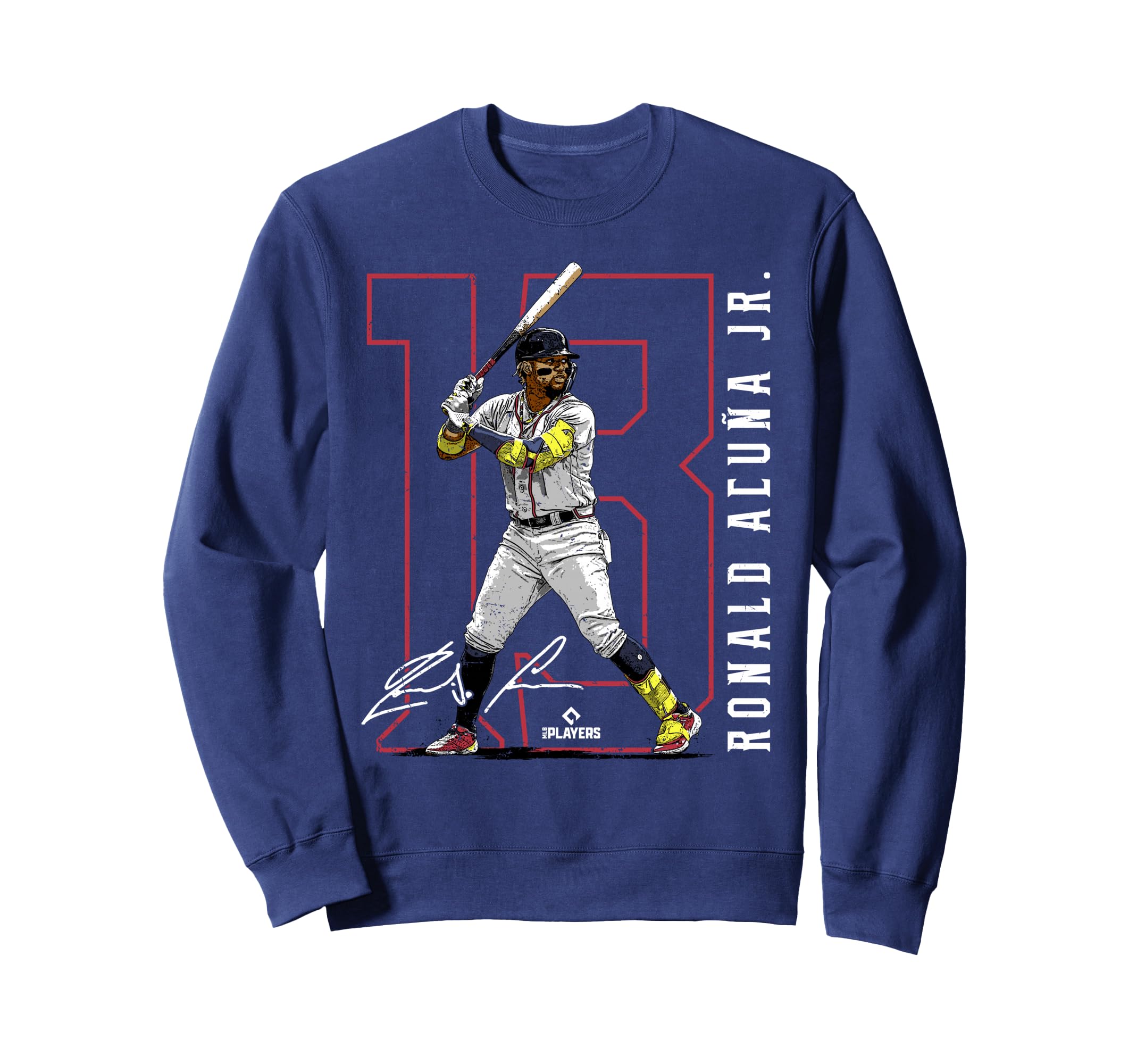 Ronald Acuna Jr Atlanta Baseball Sweatshirt - Aesthetic Graphic Men Women - T-Shirt, Sweatshirt, Hoodie