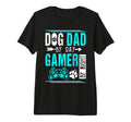 Mens Dog Dad Day Gamer Night T-Shirt - Casual Everyday Wear Men Women - T-Shirt, Sweatshirt, Hoodie