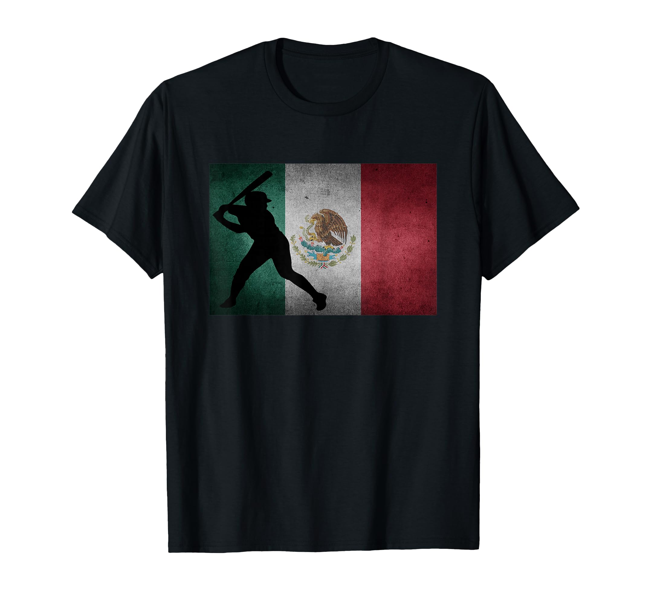 Mexico Baseball Mexican Flag T-Shirt - Casual Everyday Wear Men Women - T-Shirt, Sweatshirt, Hoodie