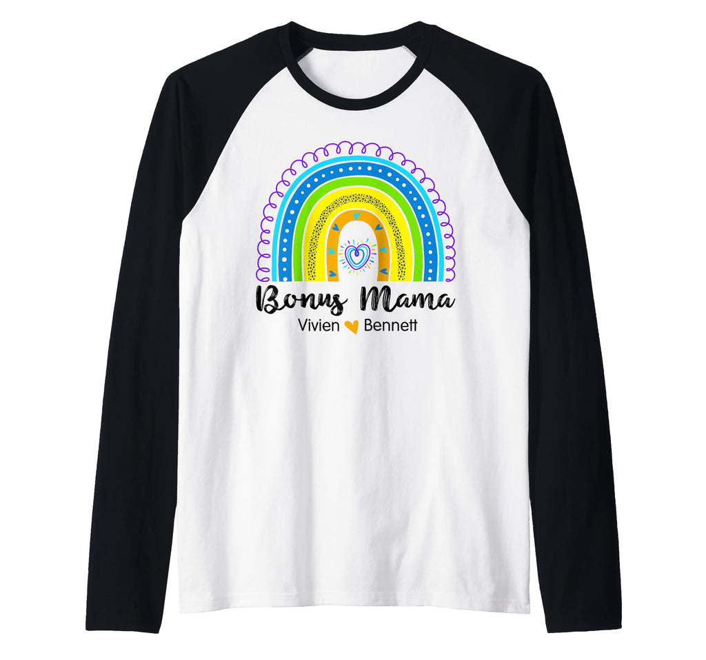 Bonus Mama Vivien Bennett Rainbow Sweatshirt - Graphic Print for Adults - T-Shirt, Sweatshirt, Hoodie