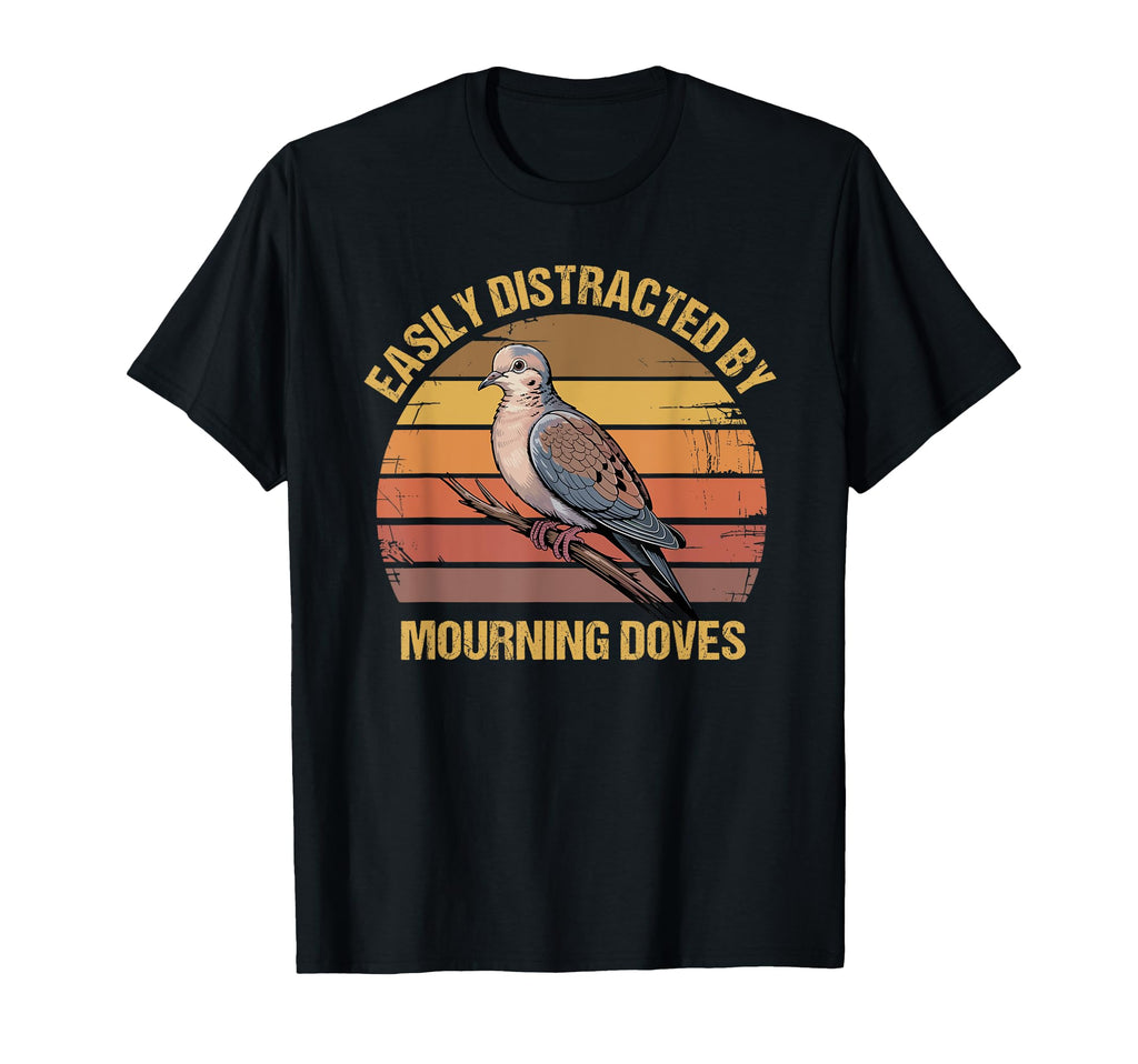 Mourning Dove Bird Lover Sunset Bird T-Shirt - Streetwear Style Men Women - T-Shirt, Sweatshirt, Hoodie