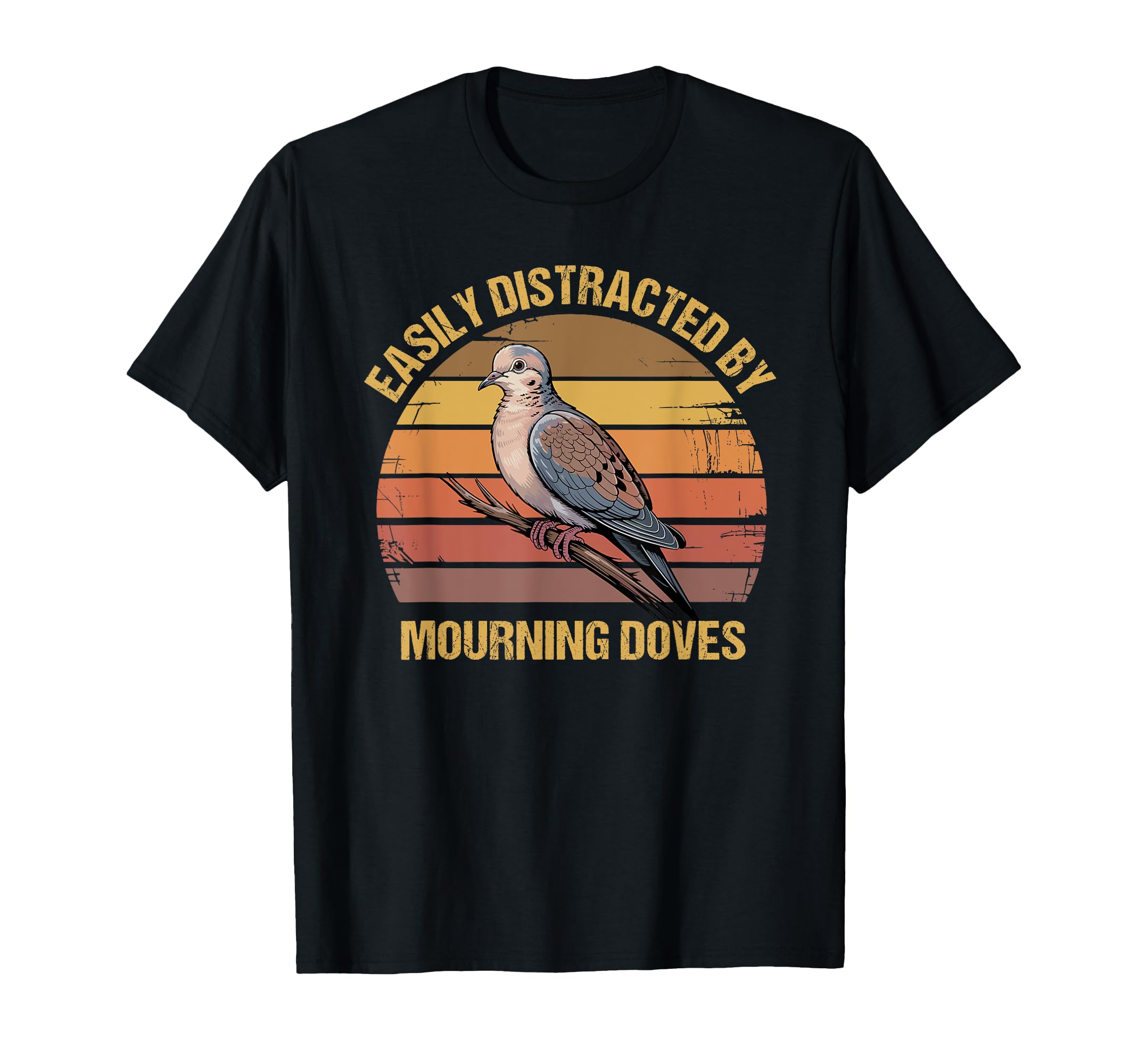 Mourning Dove Bird Lover Sunset Bird T-Shirt - Streetwear Style Men Women - T-Shirt, Sweatshirt, Hoodie