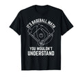 Its Baseball Thing Funny Baseball Math T-Shirt - Unique Graphic Men Women - T-Shirt, Sweatshirt, Hoodie