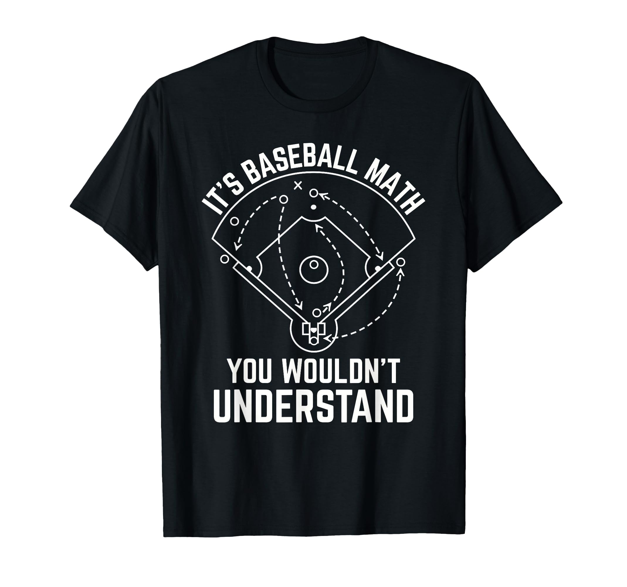 Its Baseball Thing Funny Baseball Math T-Shirt - Unique Graphic Men Women - T-Shirt, Sweatshirt, Hoodie