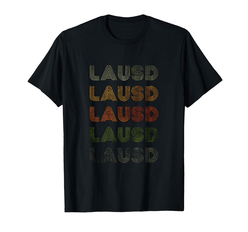 Love Heart Lausd Grunge Black Lausd T-Shirt - Trendy Graphic Unisex - T-Shirt, Sweatshirt, Hoodie