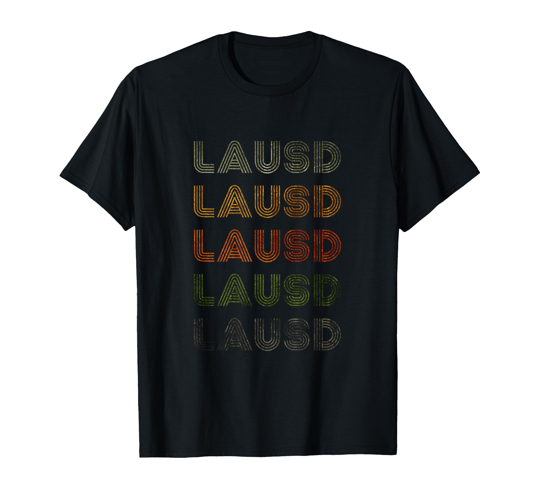 Love Heart Lausd Grunge Black Lausd T-Shirt - Trendy Graphic Unisex - T-Shirt, Sweatshirt, Hoodie