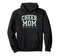 Cheer Mom Mother Bow Cheerleader Hoodie - Fun Novelty Design for Adults - T-Shirt, Sweatshirt, Hoodie