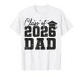 Senior Dad Class 2026 Baseball T-Shirt - Fun Novelty Design for Adults - T-Shirt, Sweatshirt, Hoodie