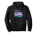 Made 1988 Y2K 80S 38Th Birthday Hoodie - Trendy Graphic for Adults - T-Shirt, Sweatshirt, Hoodie