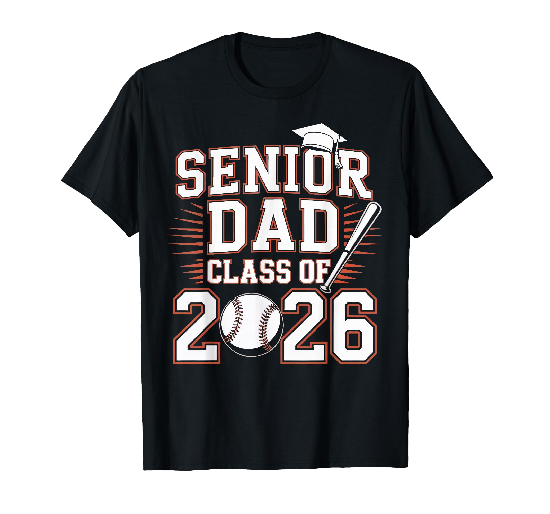 Senior Dad Class 2026 Graduate T-Shirt - Novelty Apparel for Adults - T-Shirt, Sweatshirt, Hoodie