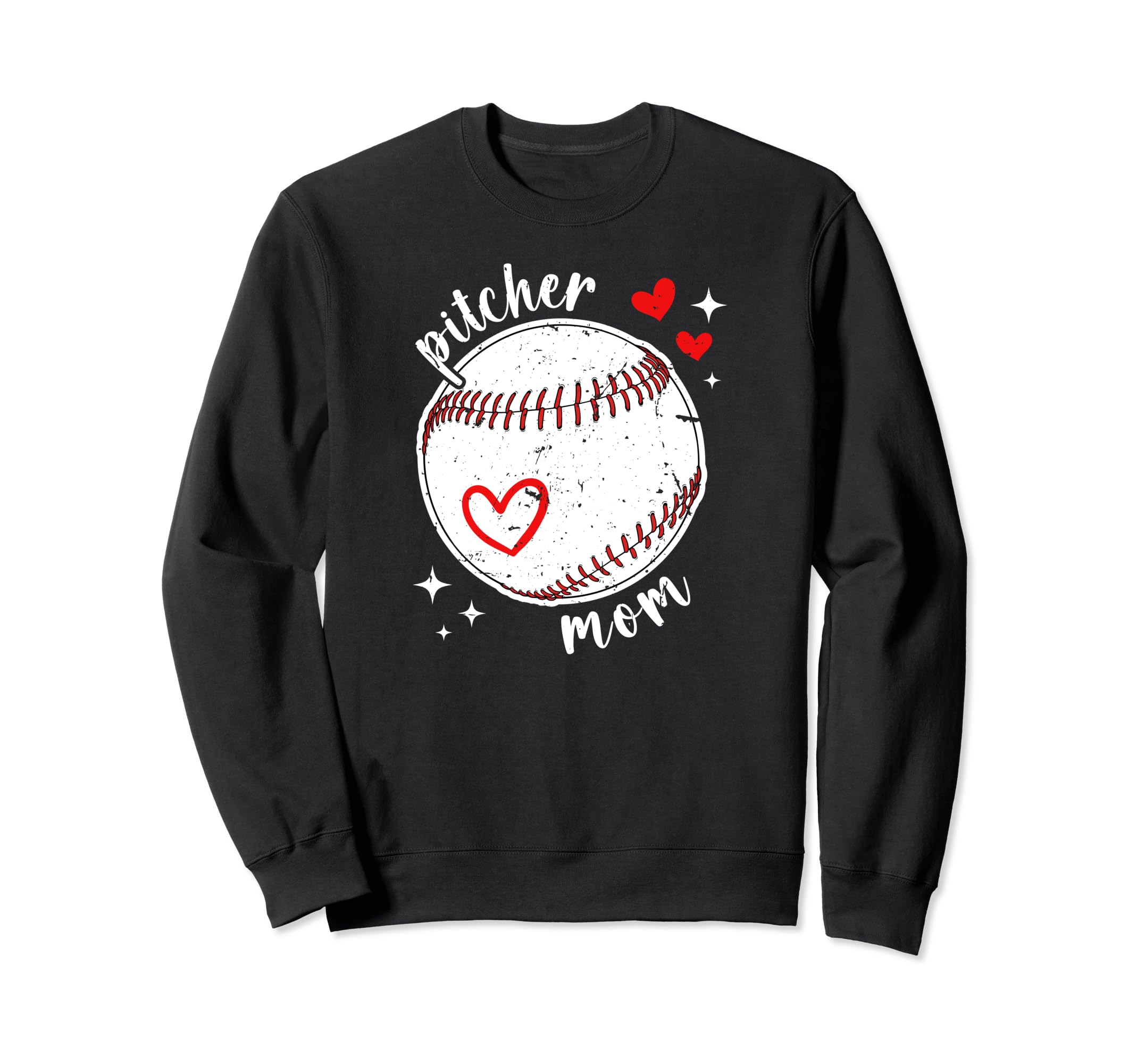 Baseball Pitcher Mom Baseball Sweatshirt - Aesthetic Graphic Men Women - T-Shirt, Sweatshirt, Hoodie