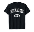 Milwaukee Wi Distressed T-Shirt - Novelty Apparel Men Women - T-Shirt, Sweatshirt, Hoodie