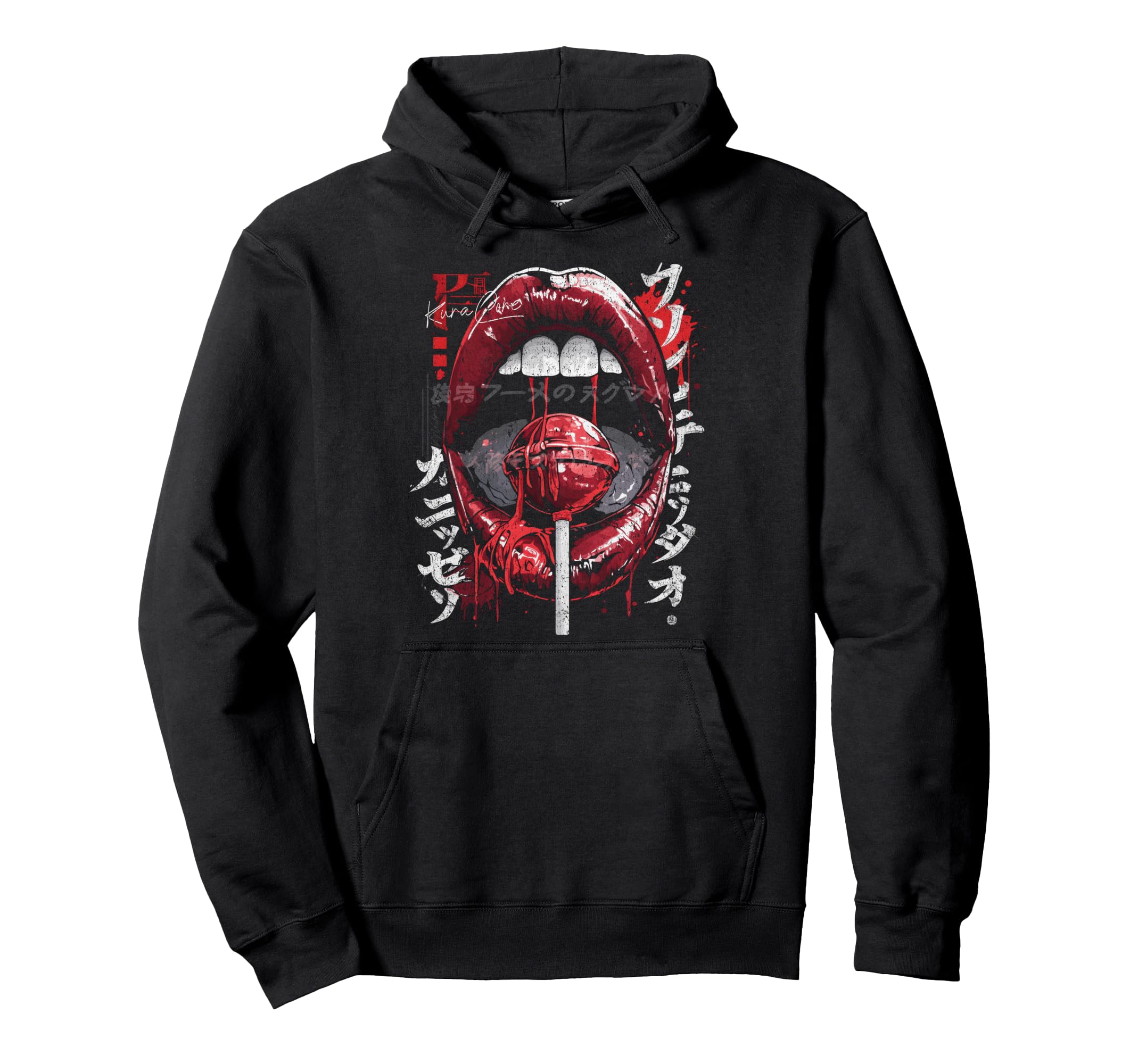 Japanese Streetwear Cyberpunk Y2K Hoodie - Casual Everyday Wear for Adults - T-Shirt, Sweatshirt, Hoodie