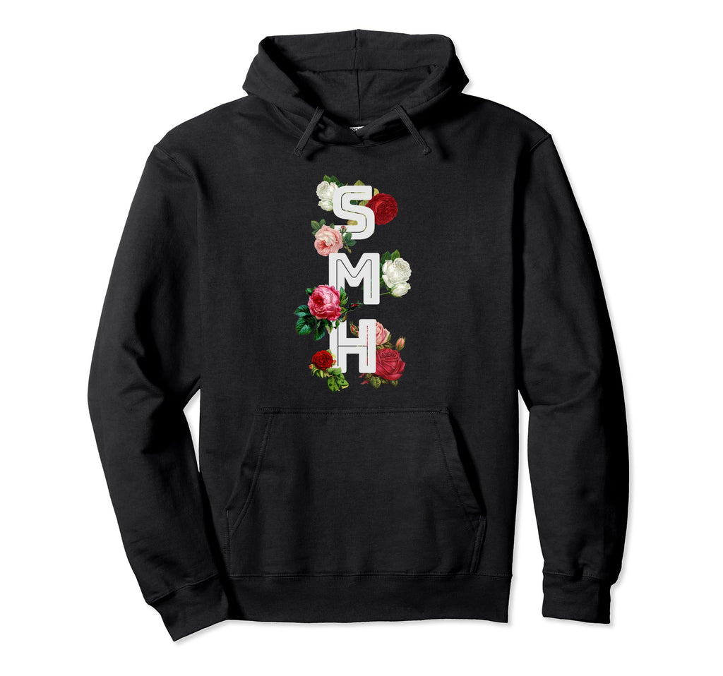 Smh 90S Aesthetic Roses Texting Meme Hoodie - Trendy Graphic Unisex - T-Shirt, Sweatshirt, Hoodie