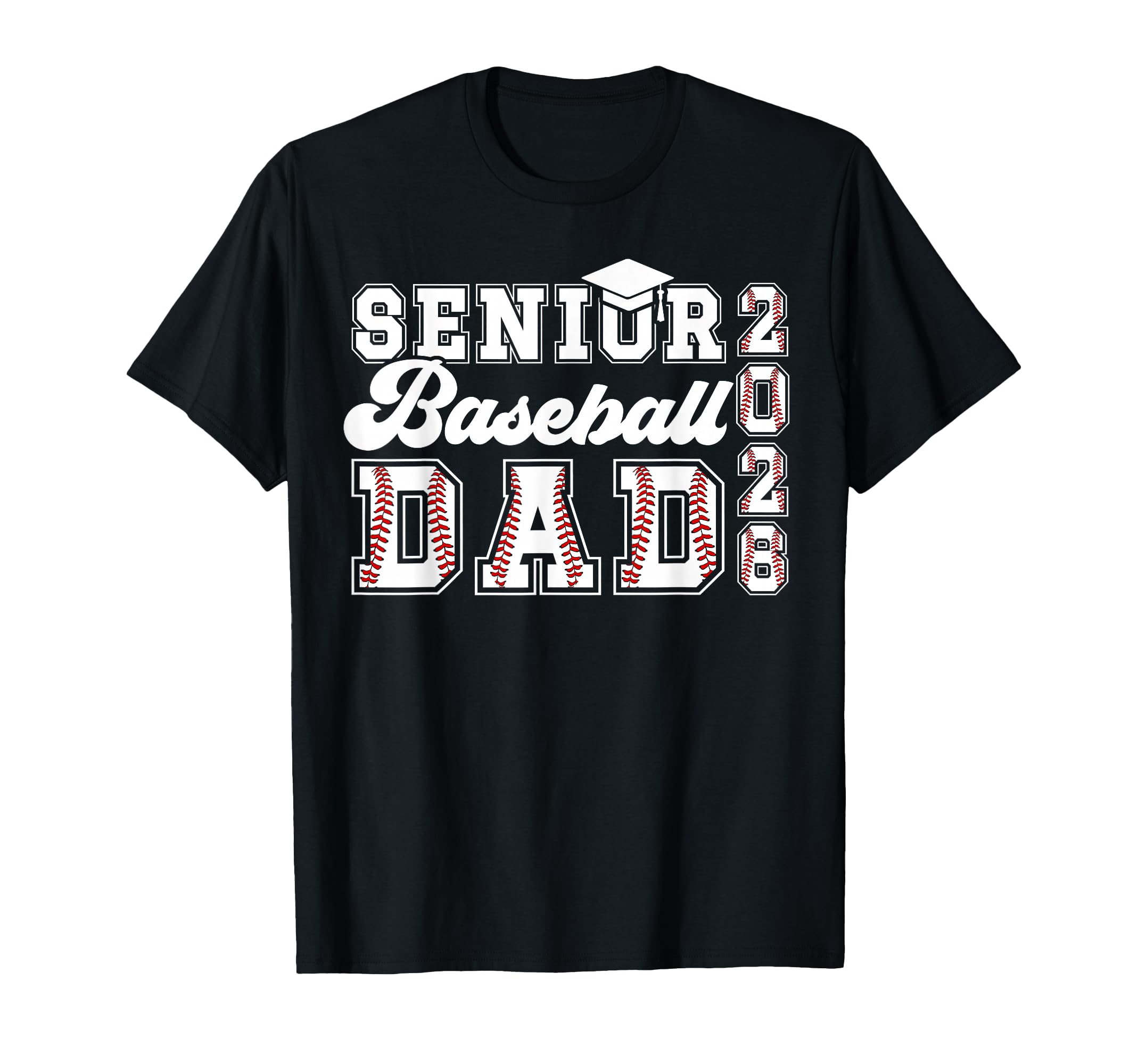 Baseball Senior Dad Baseball Player T-Shirt - Graphic Print for Adults - T-Shirt, Sweatshirt, Hoodie