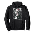Japanese Goth Hannya Oni Mask Japan Hoodie - Aesthetic Graphic for Adults - T-Shirt, Sweatshirt, Hoodie